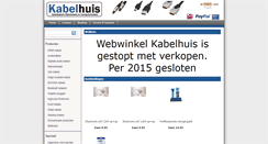 Desktop Screenshot of kabelhuis.com
